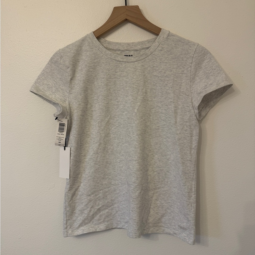 TNA Light Gray Short Sleeve Tee